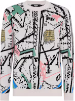 Order FENDI SS22 多色經典字母印花長袖針織毛衣 FZX038AIBOF15A5