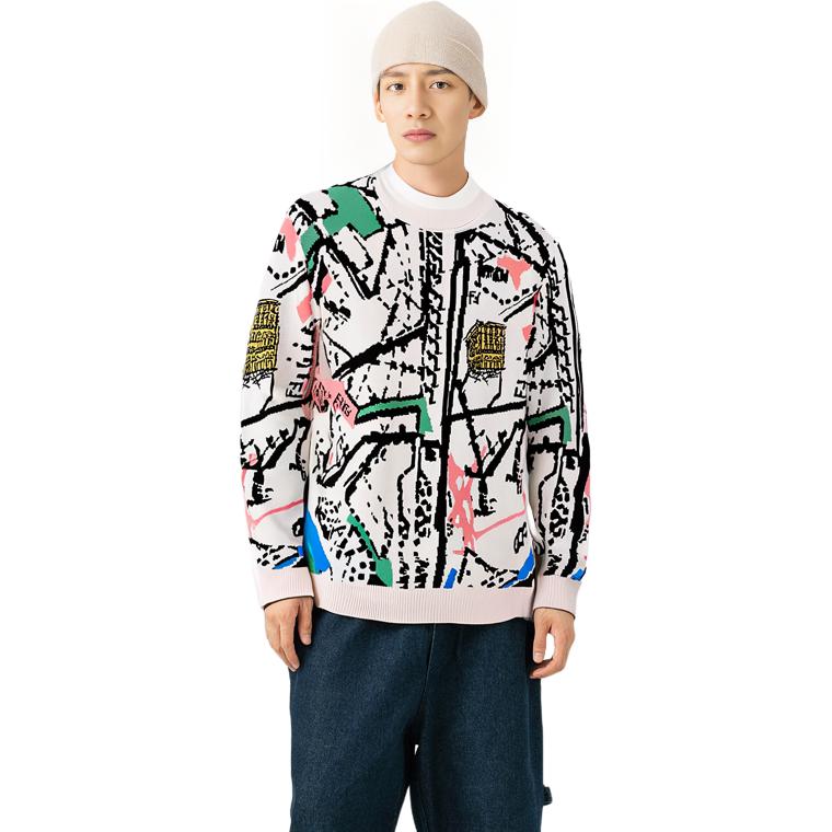 Sizing FENDI SS22 多色經典字母印花長袖針織毛衣 FZX038AIBOF15A5