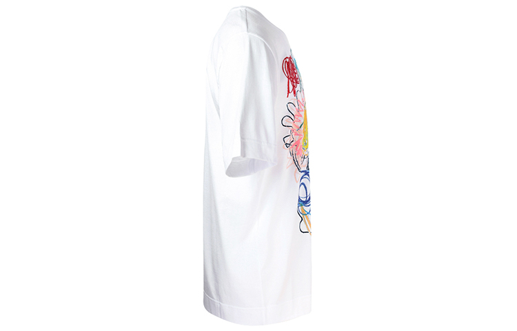 FENDI SS22  White Graffiti Print Crewneck T-Shirt. FY0936AH0PF0QA0 圖 5
