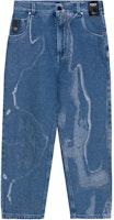 FENDI SS22 Abstract Print Blue Denim Jeans for Men. FLP285AIEDF0UV2 FENDI SS22 Abstract Print Blue Denim Jeans for Men. FLP285AIEDF0UV2