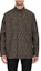 Order FENDI SS22 Brown Logo Print Single-Breasted Polo Collar Jacket for Men. FW1141A6WJF1440