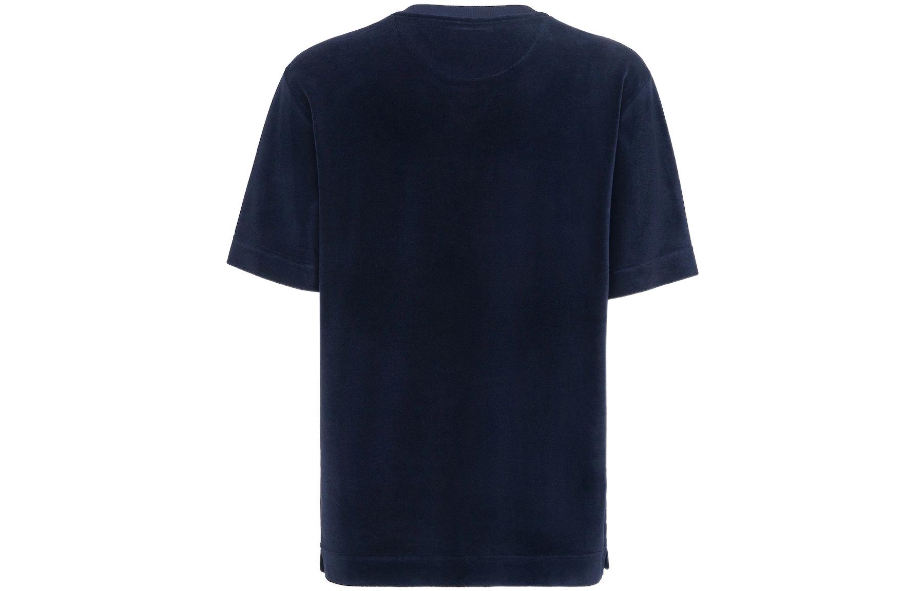 FENDI SS22 Embossed Logo Crewneck T-Shirt Blue  Tee. FY0936A9RUF0QA2 圖 3