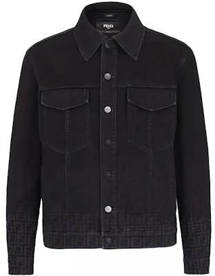 Fendi SS22 Eksklusif Jaket Hitam Warna Solid dengan Butang FW1027AHTCF0QA1 Buy Fendi SS22 Eksklusif Jaket Hitam Warna Solid dengan Butang FW1027AHTCF0QA1