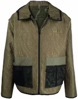 Fendi SS22 Reversible FF Quilted Jacket Green FAA823AGBCF1AHI Fendi SS22 Reversible FF Quilted Jacket Green FAA823AGBCF1AHI