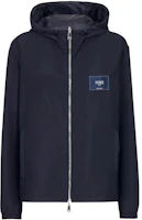 Fendi SS22 Reversible Logo Embroidered Hooded Jacket Blue FW1088A9RSF03LQ Fendi SS22 Reversible Logo Embroidered Hooded Jacket Blue FW1088A9RSF03LQ