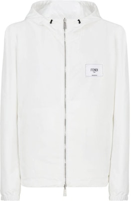 Fendi SS22 Reversible Solid Color Hooded Jacket White Menswear FW1088A9RSF0QA0 Buy Fendi SS22 Reversible Solid Color Hooded Jacket White Menswear FW1088A9RSF0QA0