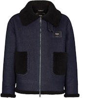 FENDI SS22 Solid Color Zip-Up Collared Jacket Men’s Blue FM0176-AIUY-FO53Z FENDI SS22 Solid Color Zip-Up Collared Jacket Men’s Blue FM0176-AIUY-FO53Z