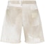 Lookbook FENDI SS23 Beige Bermuda Denim Shorts with Fringed Hem. FLP307AMYUF1K9G