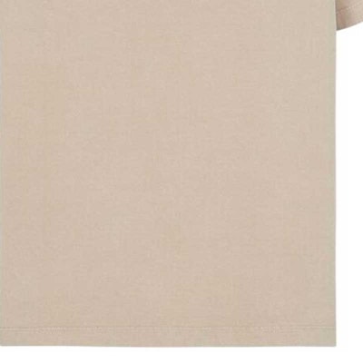 FENDI SS23 Beige Letter Embroidered Crewneck T-Shirt. FY1217APMEF1M20 Cheap FENDI SS23 Beige Letter Embroidered Crewneck T-Shirt. FY1217APMEF1M20