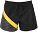 Buy FENDI SS23 Pantalones Cortos Negros con Logo y Cordón Color Block. FXB077AN69F1KRX