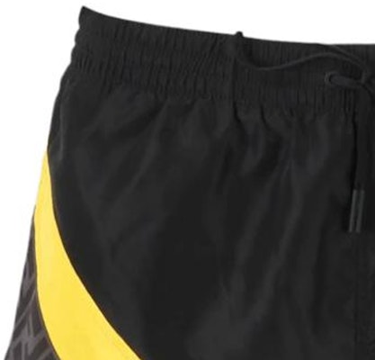 FENDI SS23 Pantalones Cortos Negros con Logo y Cordón Color Block. FXB077AN69F1KRX Details for FENDI SS23 Pantalones Cortos Negros con Logo y Cordón Color Block. FXB077AN69F1KRX