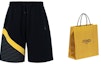 Shop FENDI SS23 Black Colorblock Elastic Waist Drawstring Casual Shorts. FAB656AN67F1KRX