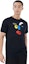 Shop FENDI SS23 Black Crew Neck Printed Casual T-Shirt FY0626-09G-F0CRH