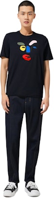 FENDI SS23 Black Crew Neck Printed Casual T-Shirt FY0626-09G-F0CRH Sizing FENDI SS23 Black Crew Neck Printed Casual T-Shirt FY0626-09G-F0CRH