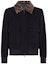 Order FENDI SS23 Black Detachable Collar Single-Breasted Jacket. FW0123A9C7F0QA1