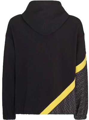 FENDI SS23 Black Hooded Long-Sleeve Sweatshirt. FAF681AN67F1KRX Lookbook FENDI SS23 Black Hooded Long-Sleeve Sweatshirt. FAF681AN67F1KRX