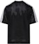 Lookbook FENDI SS23 Black Silver Logo Crewneck Casual T-Shirt. FAF692APC2F01I5