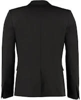 Lookbook FENDI SS23 Black Wool Blazer Jacket with Flap Pockets and Double Buttons FJ0853AA8RF0QA1