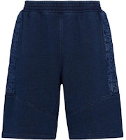 FENDI SS23 Blue Letter Print Elastic Waist Casual Shorts. FAB651AN5UF0RU7 FENDI SS23 Blue Letter Print Elastic Waist Casual Shorts. FAB651AN5UF0RU7