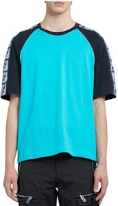 FENDI SS23 藍色拼接圓領短袖T恤 FAF679AN5YF1KRV Purchase FENDI SS23 藍色拼接圓領短袖T恤 FAF679AN5YF1KRV