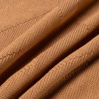 펜디 SS23 브라운 니트 스웨터 올오버 로고와 프린지 디테일. FZX144AN3TF1FLO Sizing 펜디 SS23 브라운 니트 스웨터 올오버 로고와 프린지 디테일. FZX144AN3TF1FLO