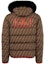 Buy FENDI SS23 Brown Printed Long-Sleeve Hooded Down Jacket FAA642-A8JD-F13IZ