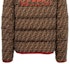 Details for FENDI SS23 Brown Printed Long-Sleeve Hooded Down Jacket FAA642-A8JD-F13IZ