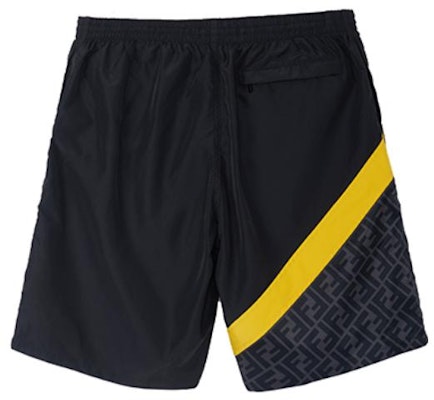 芬迪 SS23 黑色拼色抽绳泳裤 FXB134AN69F1KRX Lookbook 芬迪 SS23 黑色拼色抽绳泳裤 FXB134AN69F1KRX