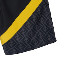 Purchase FENDI SS23 拼色抽繩游泳短褲 黑色 FXB134AN69F1KRX