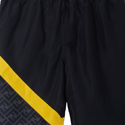 芬迪 SS23 黑色拼色抽绳泳裤 FXB134AN69F1KRX Sizing 芬迪 SS23 黑色拼色抽绳泳裤 FXB134AN69F1KRX