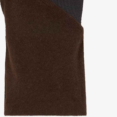 FENDI SS23 Colorblock Half-Zip High-Neck Casual Vest. FZC453APP4F1M0V Cheap FENDI SS23 Colorblock Half-Zip High-Neck Casual Vest. FZC453APP4F1M0V