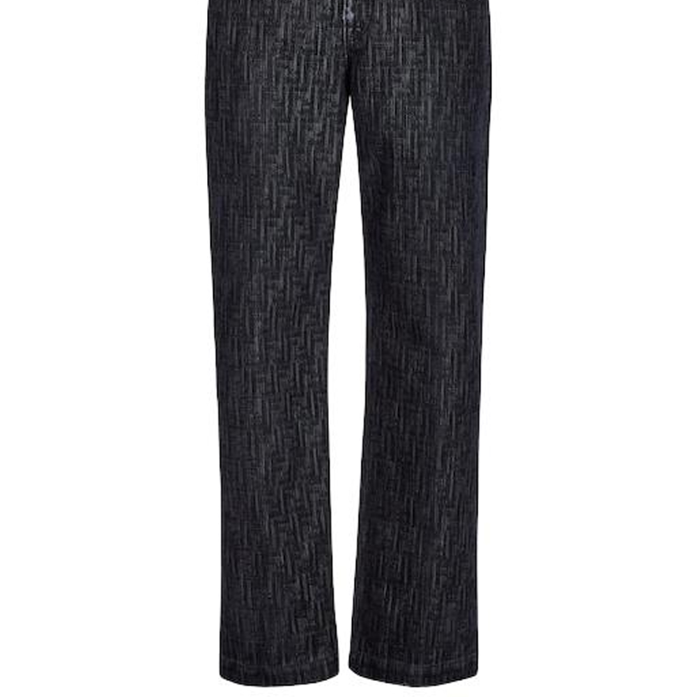 Details for 芬迪 SS23 深蓝色复古字母直筒拉链口袋牛仔裤 FLP302APSWF0QG0