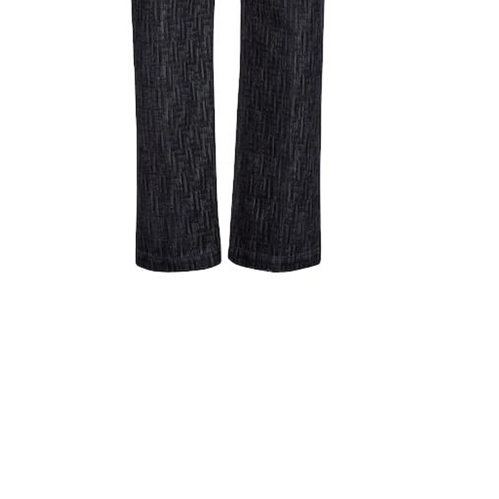 Sizing 芬迪 SS23 深蓝色复古字母直筒拉链口袋牛仔裤 FLP302APSWF0QG0