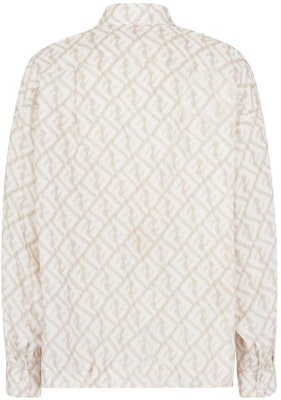 FENDI SS23 Geometric Print Button-Up Long Sleeve Shirt - Off-White. FS1092AN0KF18DO Lookbook FENDI SS23 Geometric Print Button-Up Long Sleeve Shirt - Off-White. FS1092AN0KF18DO