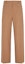 Order FENDI SS23 High-Waisted Wool Straight-Leg Pants Brown Color. FB0863AMYPF0TZ8