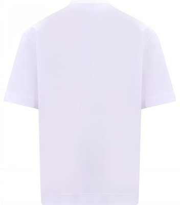 FENDI SS23 Orange Logo Print Crew Neck Short Sleeve T-Shirt FY0936AN25F1K0X Lookbook FENDI SS23 Orange Logo Print Crew Neck Short Sleeve T-Shirt FY0936AN25F1K0X