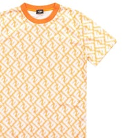 FENDI SS23 Orange Monogram Cetak Baju-T Lengan Pendek Kasual. FAF682AN66F1KRO 3