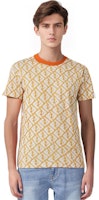 FENDI SS23 Orange Monogram Cetak Baju-T Lengan Pendek Kasual. FAF682AN66F1KRO Purchase FENDI SS23 Orange Monogram Cetak Baju-T Lengan Pendek Kasual. FAF682AN66F1KRO
