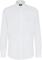 FENDI SS23 White Solid Color Cotton Long Sleeve Shirt FS0585AM8TF1J7C FENDI SS23 White Solid Color Cotton Long Sleeve Shirt FS0585AM8TF1J7C