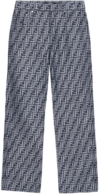 FENDI SS23 All-Over Letter Print Casual Denim Jeans Blue . FLP302AMZ3F0ZNZ Order FENDI SS23 All-Over Letter Print Casual Denim Jeans Blue . FLP302AMZ3F0ZNZ