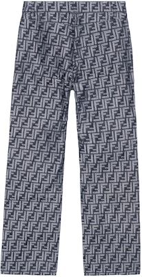 FENDI SS23 All-Over Letter Print Casual Denim Jeans Blue . FLP302AMZ3F0ZNZ Lookbook FENDI SS23 All-Over Letter Print Casual Denim Jeans Blue . FLP302AMZ3F0ZNZ