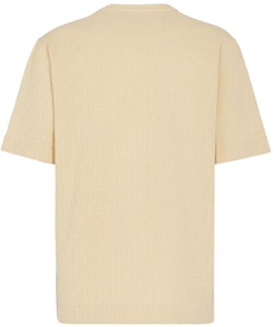 펜디 SS23 올오버 로고 크루넥 반팔 티셔츠 베이지 남성용. FY0936AN1TF0PKL Lookbook 펜디 SS23 올오버 로고 크루넥 반팔 티셔츠 베이지 남성용. FY0936AN1TF0PKL