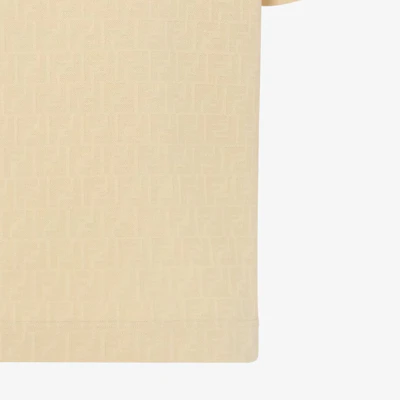 FENDI SS23 全標誌短袖圓領T恤 米色 男裝 FY0936AN1TF0PKL Sizing FENDI SS23 全標誌短袖圓領T恤 米色 男裝 FY0936AN1TF0PKL