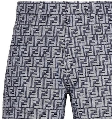 FENDI SS23 FF Print Button Mid-Rise Straight Denim Shorts Blue FLP307AMZ3F0ZNZ Purchase FENDI SS23 FF Print Button Mid-Rise Straight Denim Shorts Blue FLP307AMZ3F0ZNZ