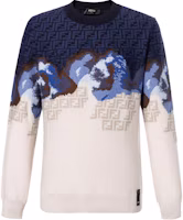 FENDI SS23 Gradient Crewneck Sweater Multicolor Fashion. FZX005AN3ZF0QR0 FENDI SS23 Gradient Crewneck Sweater Multicolor Fashion. FZX005AN3ZF0QR0