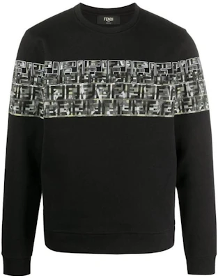 Fendi SS23 黑色Logo印花長袖圓領衛衣 FAF535ABTTF0QA1 Buy Fendi SS23 黑色Logo印花長袖圓領衛衣 FAF535ABTTF0QA1
