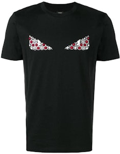 펜디 SS23 몬스터 아이즈 그래픽 블랙 반팔 티셔츠 남성용. FY0894A6ZDF0QA1 Buy 펜디 SS23 몬스터 아이즈 그래픽 블랙 반팔 티셔츠 남성용. FY0894A6ZDF0QA1