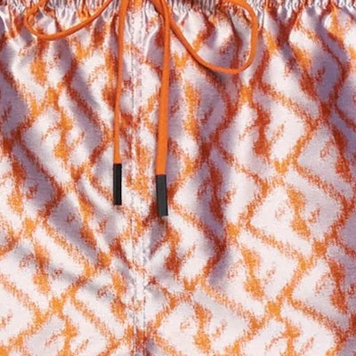 FENDI SS23 Orange Logo Pattern Drawstring Casual Shorts for Men. FXB077AN62F1KRO Purchase FENDI SS23 Orange Logo Pattern Drawstring Casual Shorts for Men. FXB077AN62F1KRO