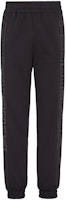 FENDI SS23 Roma Capsule Black Knit Joggers with Letter Print for Men. FAB755AM0RF0GME FENDI SS23 Roma Capsule Black Knit Joggers with Letter Print for Men. FAB755AM0RF0GME