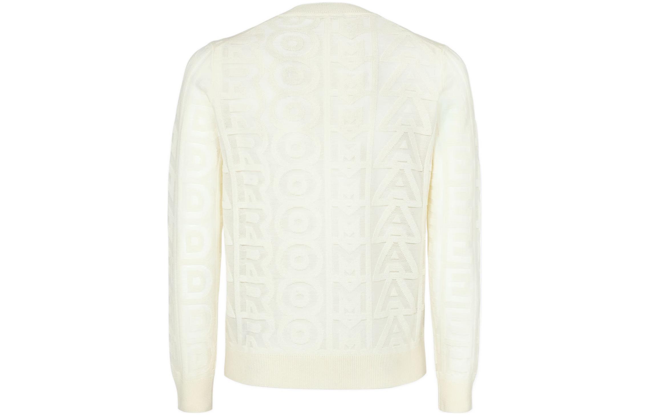 FENDI SS23 Roma Capsule Wool Logo Jacquard Knit Sweater . FZX131AMBXF1J7C 圖 3